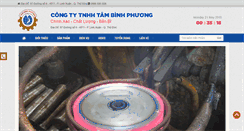 Desktop Screenshot of cokhitambinhphuong.com